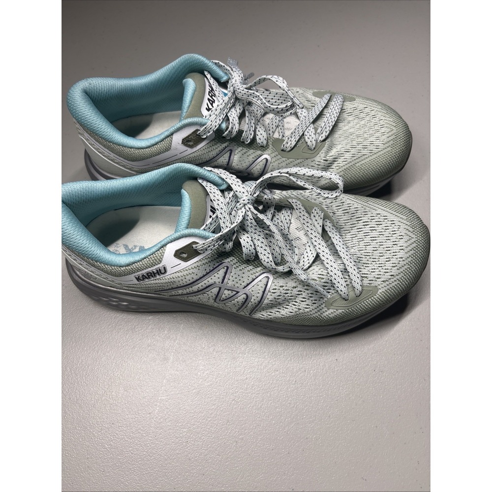 Karhu Women's Synchron 2.0 Running Shoe Sea Foam/Tahitian Teal Size 10 F203803